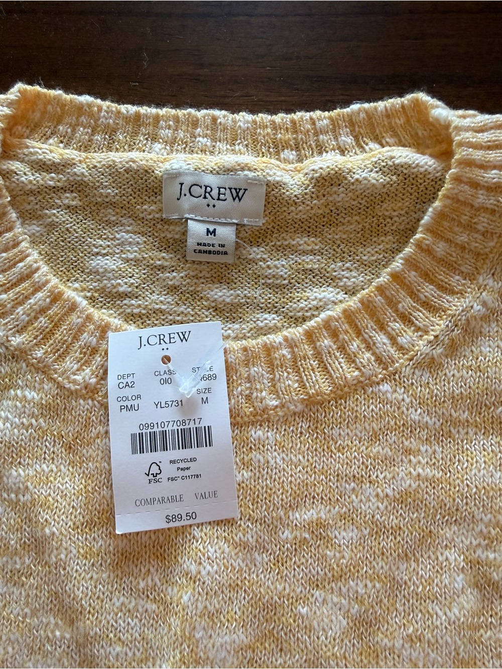 J. Crew Yellow, Cream, and Gray Women’s Sweaters - 3-Pack - Picture 7 of 7